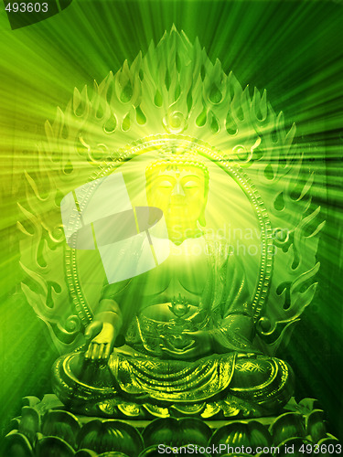 Image of Buddha illustration