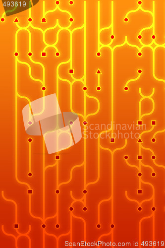 Image of Abstract circuitry