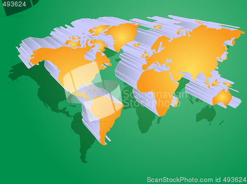 Image of World map