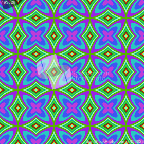 Image of Abstract retro pattern