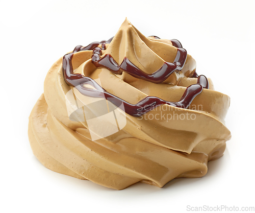 Image of whipped caramel and coffee cream