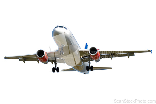 Image of Plane isolated on a white background