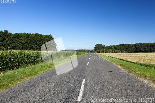 Image of asphalt road