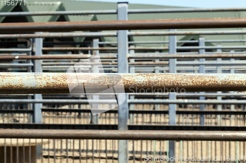 Image of rusty metal pipes