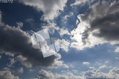 Image of blue sky