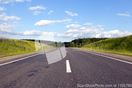 Image of wide road