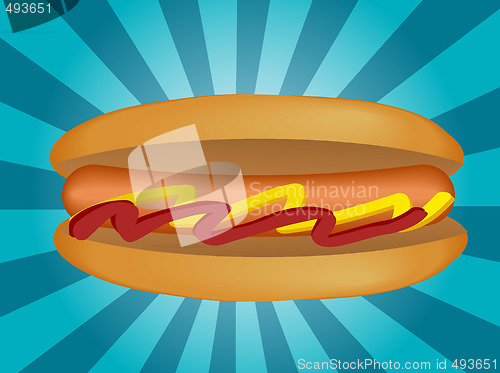 Image of Hotdog illustration