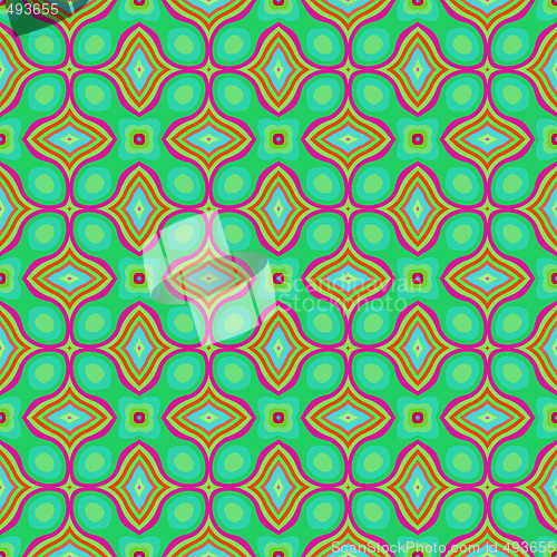 Image of Abstract retro pattern