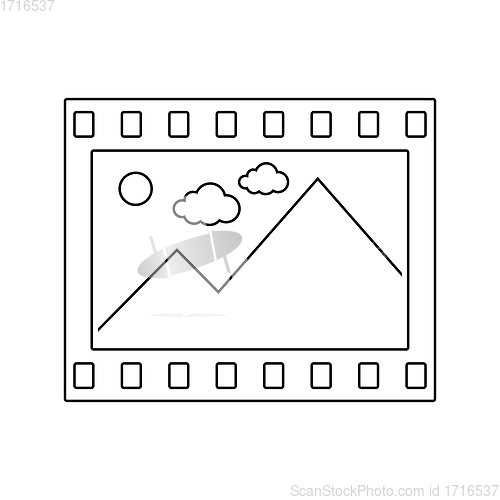 Image of Film frame icon