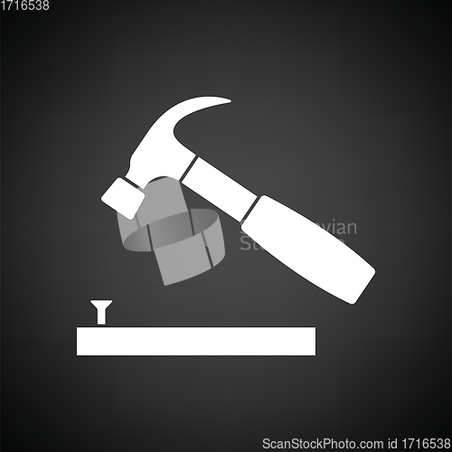 Image of Icon of hammer beat to nail