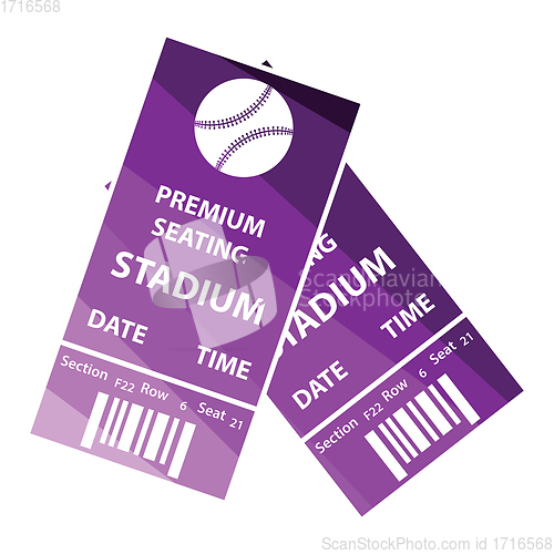 Image of Baseball tickets icon