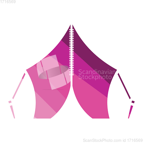 Image of Touristic tent icon