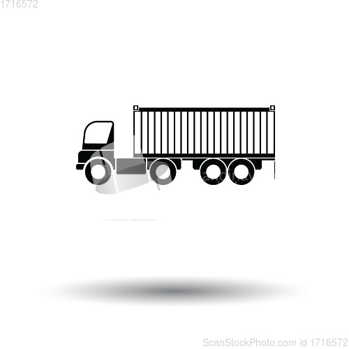 Image of Container truck icon