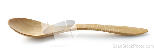 Image of new empty wooden spoon