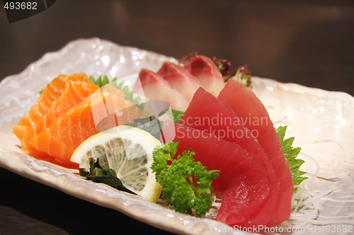 Image of Sashimi arrangement