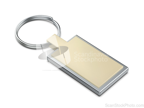 Image of Blank keyring