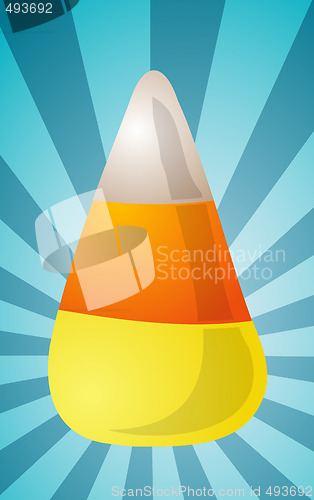 Image of Candy corn illustration