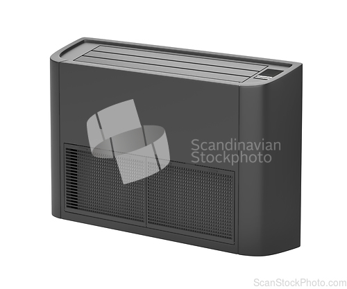 Image of Black air conditioner
