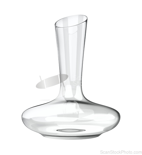 Image of Empty wine decanter