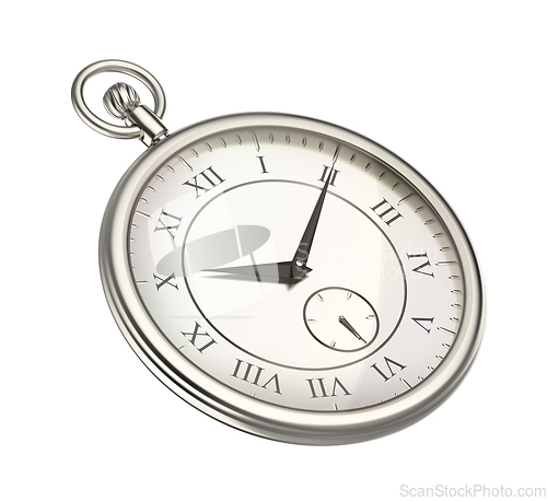 Image of Platinum pocket watch