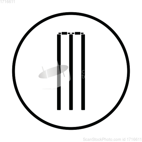 Image of Cricket wicket icon