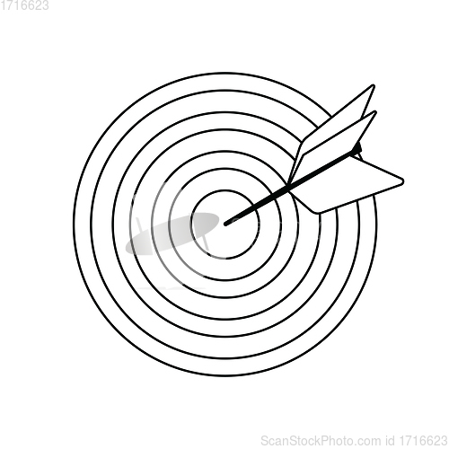 Image of Icon of Target with dart