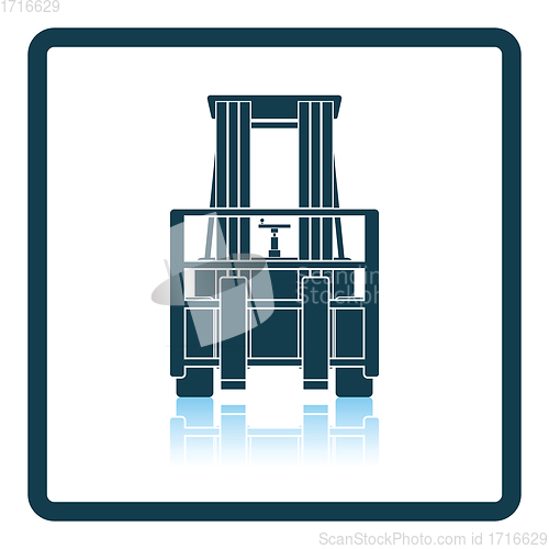 Image of Warehouse forklift icon