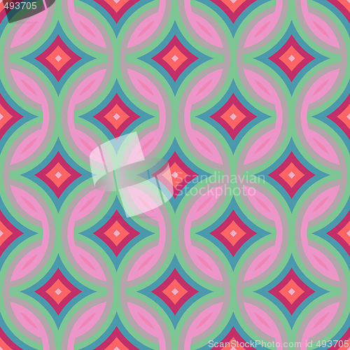 Image of Abstract retro pattern