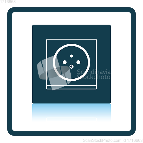 Image of France electrical socket icon