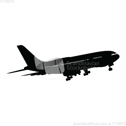 Image of Airplane silhouette