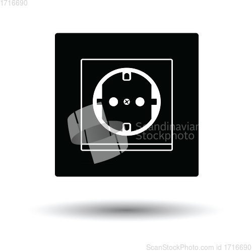 Image of Europe electrical socket icon