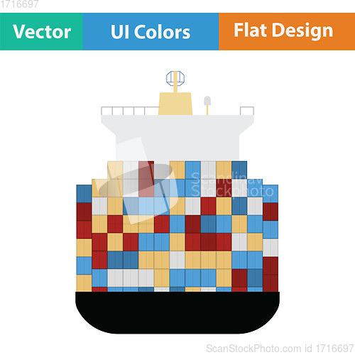 Image of Container ship icon