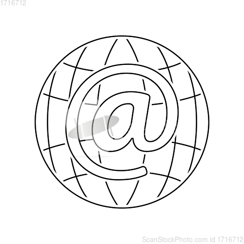 Image of Global e-mail icon