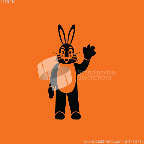 Image of Hare puppet doll icon