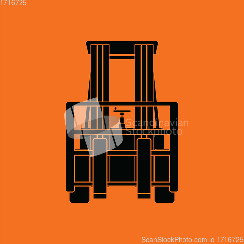 Image of Warehouse forklift icon