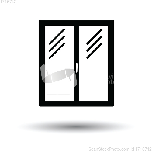 Image of Icon of closed window frame