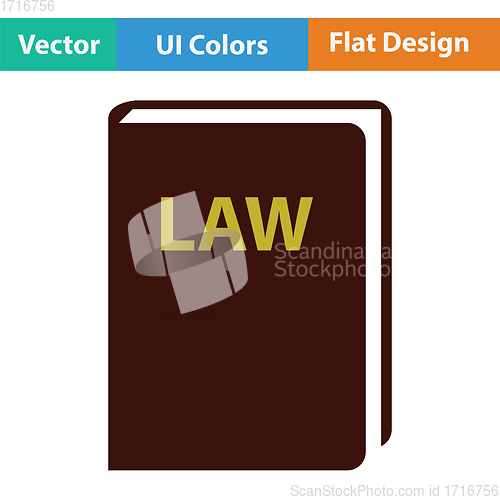 Image of Law book icon