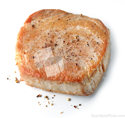 Image of freshly roasted tuna steak