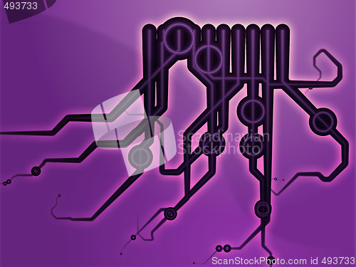 Image of Technical schematic diagram