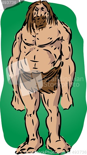 Image of Caveman illustration