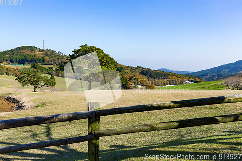 Image of Farmland and sunny day