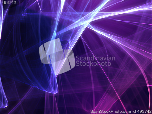 Image of Wavy glowing colors
