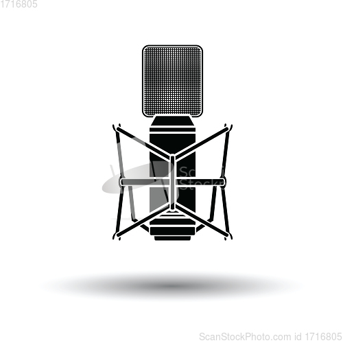 Image of Old microphone icon