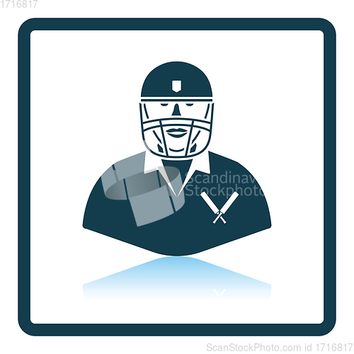 Image of Cricket player icon