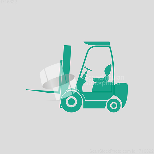 Image of Warehouse forklift icon