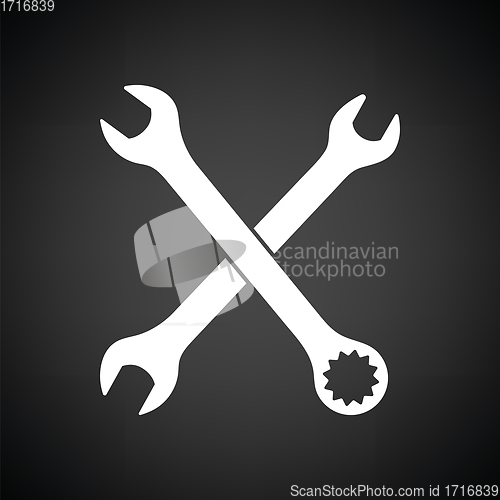 Image of Crossed wrench  icon