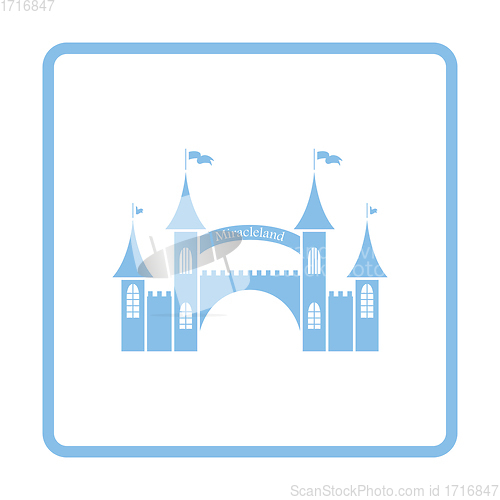 Image of Amusement park entrance icon