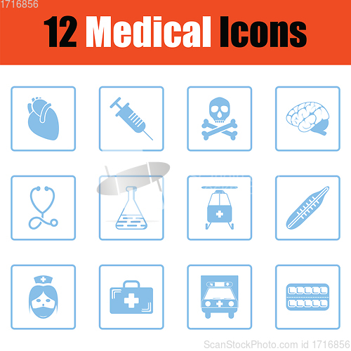 Image of Medical icon set