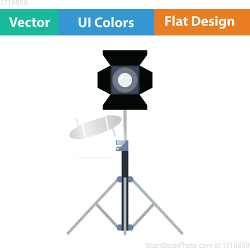 Image of Stage projector icon