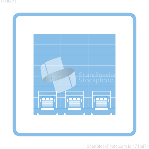 Image of Warehouse logistic concept icon